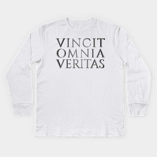 VINCIT OMNIA VERITAS - 3D Light Kids Long Sleeve T-Shirt